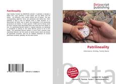 Copertina di Patrilineality