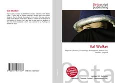 Buchcover von Val Walker