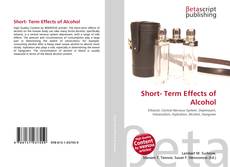 Copertina di Short- Term Effects of Alcohol