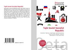 Copertina di Tajik Soviet Socialist Republic