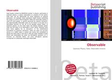 Couverture de Observable