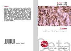 Buchcover von Zaden