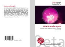 Buchcover von Xanthomelanopsis