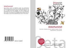 Couverture de Ackerhummel