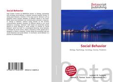 Copertina di Social Behavior