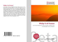 Couverture de Philip V of France