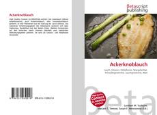 Buchcover von Ackerknoblauch