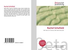Copertina di Rachel Schofield