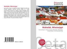 Buchcover von Wahalak, Mississippi