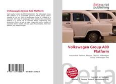 Buchcover von Volkswagen Group A00 Platform