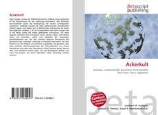 Copertina di Ackerkult