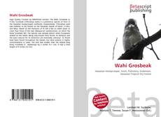 Copertina di Wahi Grosbeak