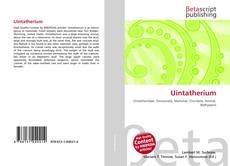Buchcover von Uintatherium