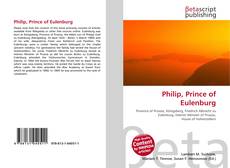 Portada del libro de Philip, Prince of Eulenburg
