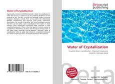 Capa do livro de Water of Crystallization 