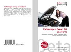 Capa do livro de Volkswagen Group A0 platform 