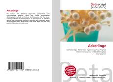 Copertina di Ackerlinge