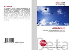 Copertina di Ackerlspitze