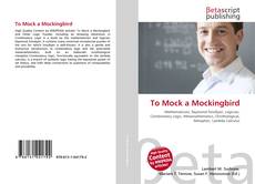 Buchcover von To Mock a Mockingbird