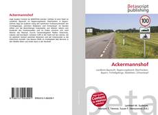 Buchcover von Ackermannshof