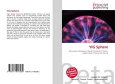 Copertina di YIG Sphere