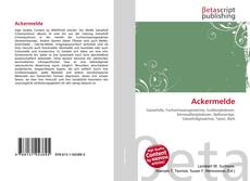 Buchcover von Ackermelde