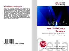 Bookcover of XML Certification Program