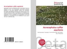 Couverture de Acrocephalus caffer aquilonis