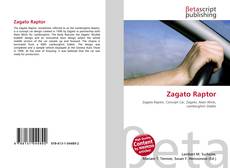 Copertina di Zagato Raptor