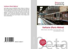 Couverture de Voltaire (Paris Métro)