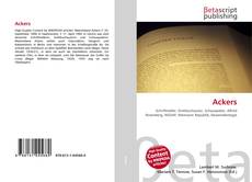 Couverture de Ackers