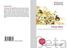 Buchcover von Trevor Horn