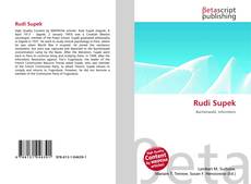 Buchcover von Rudi Supek