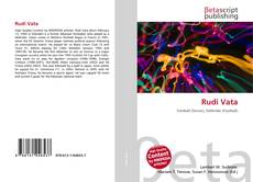 Buchcover von Rudi Vata