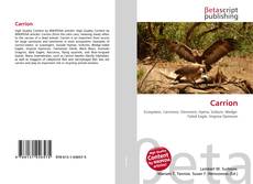 Buchcover von Carrion
