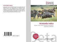 Buchcover von Acrocodia indica