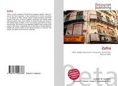 Buchcover von Zafra