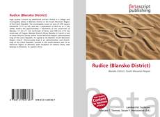 Buchcover von Rudice (Blansko District)