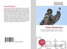 Buchcover von Yakov Rostovtsev