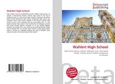 Buchcover von Wahlert High School