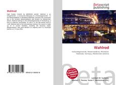 Buchcover von Wahlrod