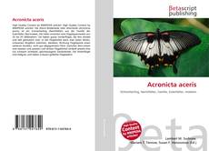 Buchcover von Acronicta aceris