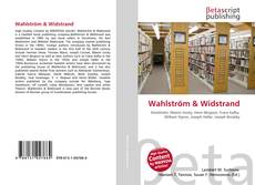 Couverture de Wahlström & Widstrand