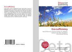 Copertina di Eco-sufficiency