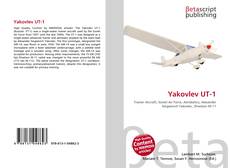 Copertina di Yakovlev UT-1