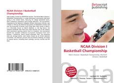 Buchcover von NCAA Division I Basketball Championship