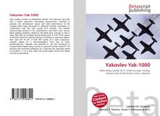Copertina di Yakovlev Yak-1000