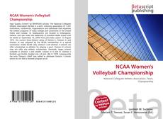 Buchcover von NCAA Women's Volleyball Championship