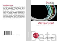 Buchcover von Währinger Tempel