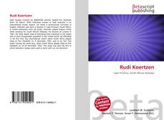 Copertina di Rudi Koertzen